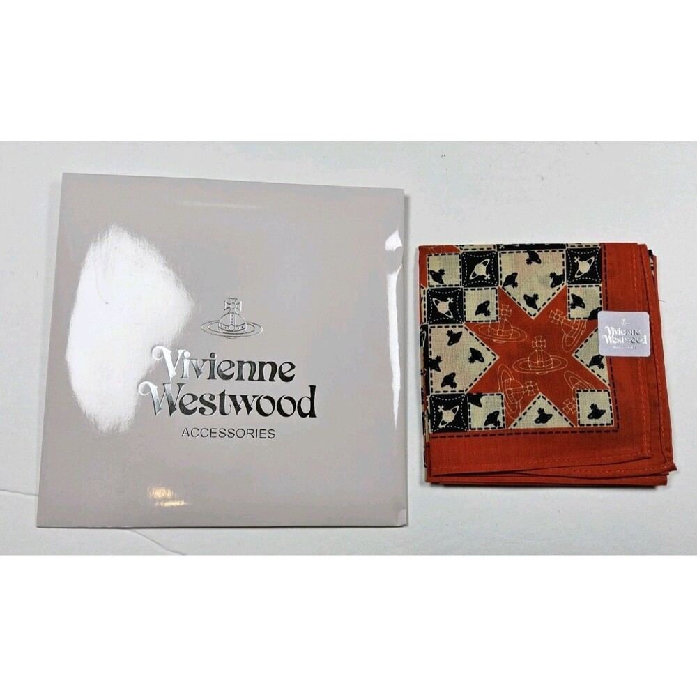 Vivienne Westwood Handkerchief Neckerchief Bandana Scarf Pocket Square Japan